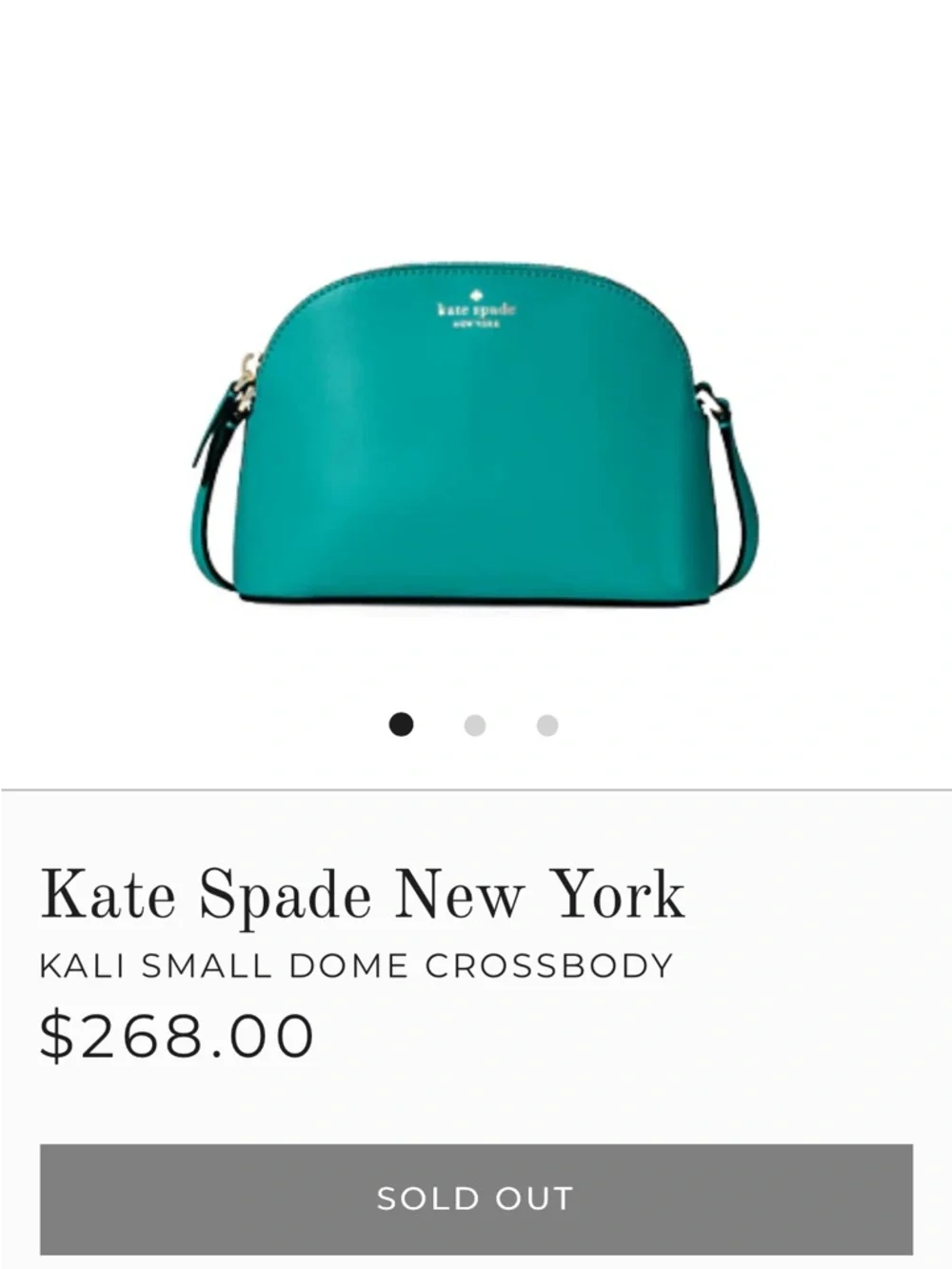 kate spade Kali small Dome crossbody bag - Picture 2 of 16